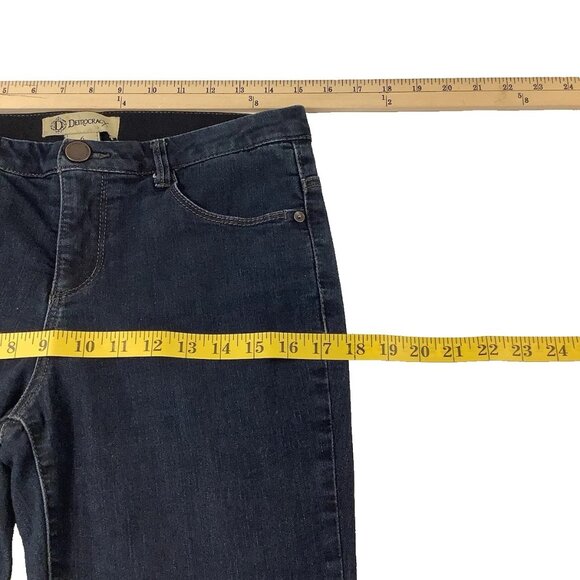 Democracy Ab TechnologyJeans Womens Size 6 Blue Skinny Ankle Stretch Mid-Rise - Picture 8 of 10